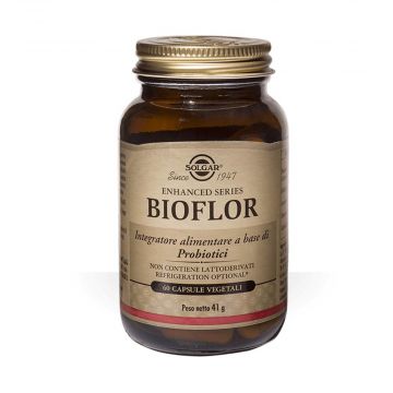 Bioflor 60 Caspule veg | Probiotici per adulti | SOLGAR