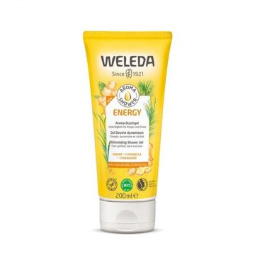 Aroma Shower Energy 200 ml | Docciaschiuma energizzante bio | WELEDA