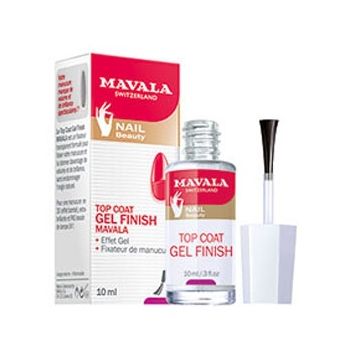 TOP COAT GEL FINISH 10 ml |  Fissatore in gel 10 ml | MAVALA