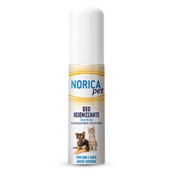 NORICA PET DEO | Deodorante Igienizzante cane e gatto 100 ml | NORICA