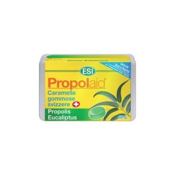 PROPOLAID gusto MIELE o EUCALIPTO 50 g | Caramelle Mal di gola | ESI - Propolaid