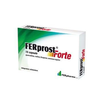 FERPROST FORTE 15 cps molli | Integratore per la prostata | FERPROST