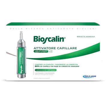 Attivatore Capillare 6 Fiale | Trattamento anticaduta capelli | BIOSCALIN Isfrp-1