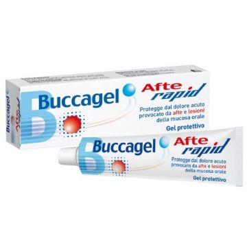 Afte Rapid Gel 10 ml | Gel protettivo afte e stomatiti | BUCCAGEL