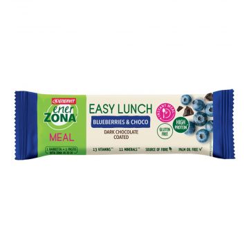 EASY LUNCH BLUEBERRIES & CHOCO 58 g | Barretta Pasto Sostitutivo | ENERZONA