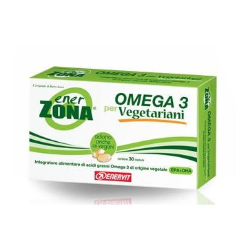OMEGA 3 | Integratore Omega3 per Vegetariani 30 capsule | ENERZONA