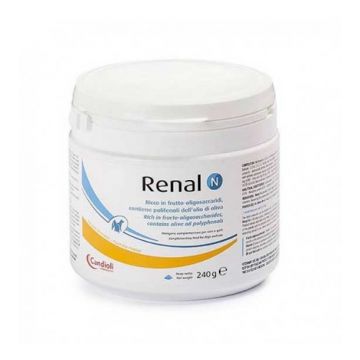 RENAL N Polvere | Mangime Complementare Metabolismo per CANI 240 g | CANDIOLI
