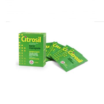 CITROSIL Garze disinfettanti | 8 pezzi da 0,175%