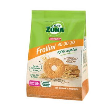 FROLLINI 40-30-30 CEREALI ANTICHI | Biscotti ai Cereali Antichi 250 g | ENERZONA