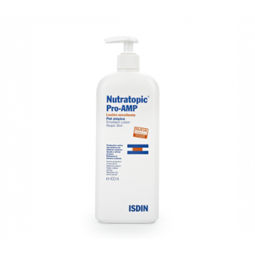 Lozione Pro Amp 400 ml | Trattamento emolliente | ISDIN Nutratopic