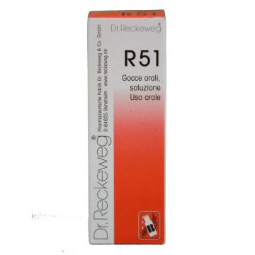 R51 | Gocce omeopatiche 22 ml | DR. RECKEWEG
