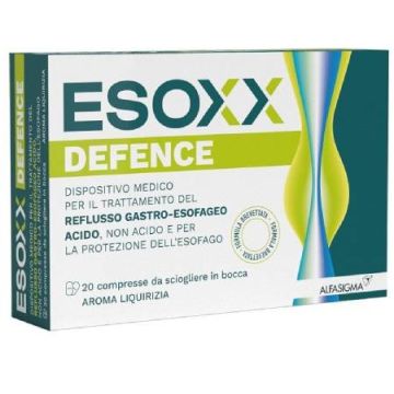 Esoxx Defence 20cpr | Rimedio contro il reflusso | ALFASIGMA