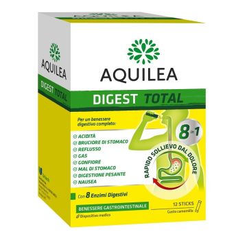 Digest Total 12stick | Benessere gastrointestinale | AQUILEA 
