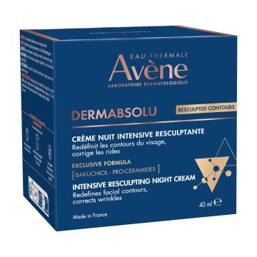 DermAbsolu - BALSAMO NOTTE 40ml | Trattamento comfort anti-età | AVENE 