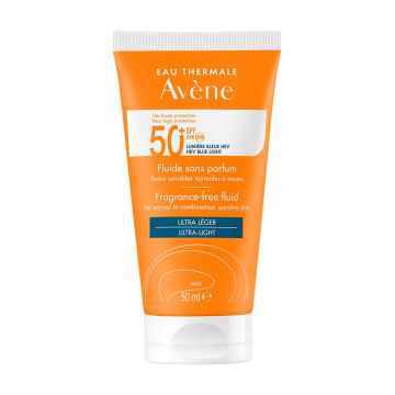 Fluido Solare Senza Profumo Spf50+ | Protezione molto alta | AVENE