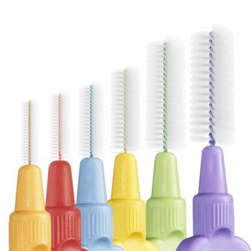 Interdental Brush Extra Soft varie taglie | Scovolino pulizia dentale 6 pz | TEPE