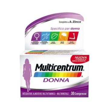 DONNA 30 cpr | Integratore benessere femminile | MULTICENTRUM