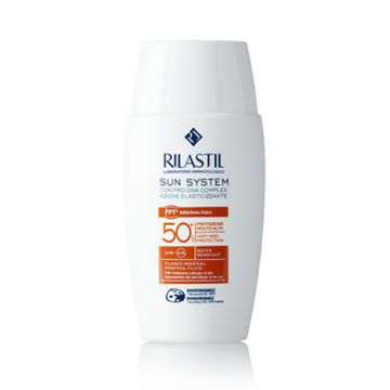 Fluido Mineral Spf 50+ 50 ml | Indicata per pelli intolleranti | RILASTIL Sun System