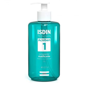 Acniben Mattifying Cleanser 400 ml | Gel detergente pelle acneica | ISDIN