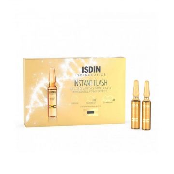 INSTANT FLASH 5 Fiale | Trattamento Effetto Lifting immediato | ISDIN - Isdinceutics