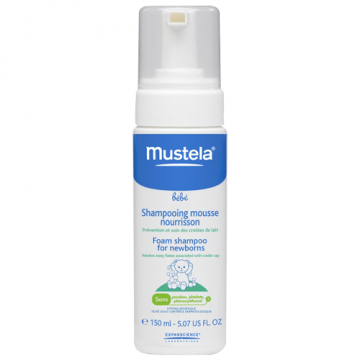 SHAMPOO MOUSSE NEONATO 150 ml | MUSTELA - Bébé