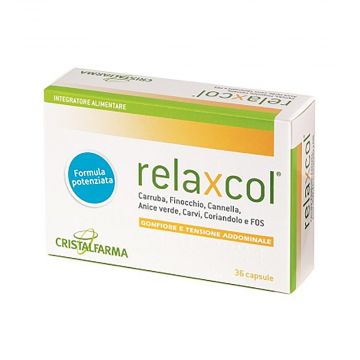 Relaxcol 36 cps Formula potenziata | Integratore Benessere Intestinale | RELAXCOL