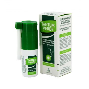 TANTUM VERDE Nebulizzatore Adulti | Soluzione per mucosa orale 15 ml 0,3%