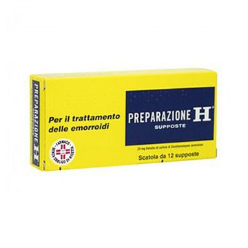 PREPARAZIONE H | 12 Supposte 23 mg