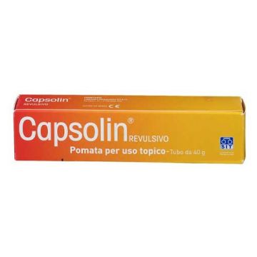 Capsolin Revulsivo 40 g | Pomata riscaldante | CAPSOLIN
