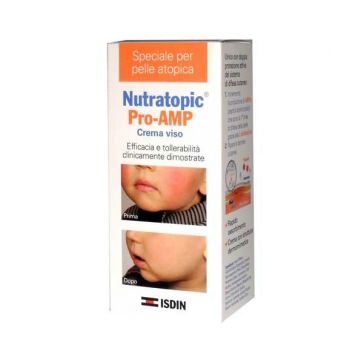 Crema viso Pro Amp 50 ml | Trattamento riparatore | ISDIN Nutratopic