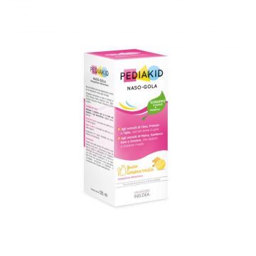 Pediakid Naso Gola Sciroppo 125 ml | Decongestionante vie respiratorie | PEDIAKID