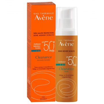 Crema Solare Viso SPF50+ 50 ml | Protezione alta pelle grassa | AVENE Cleanance