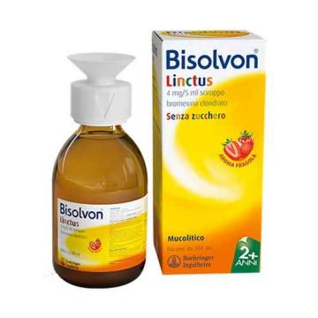 BISOLVON Linctus  Sciroppo  BAMBINI | Flacone da 200 ml Fragola