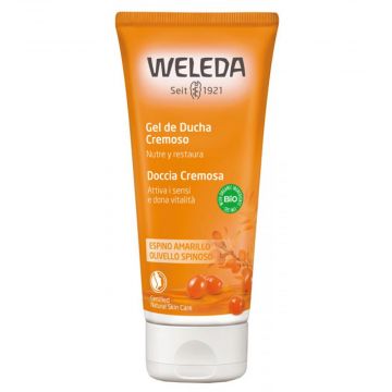 Vitality Olivello Spinoso 200 ml | Doccia cremosa rivitalizzante | WELEDA