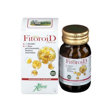 NeoFitoroid Opercoli 50 opercoli da 500 mg | Integratore per emorroidi | ABOCA