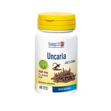 Uncaria 60 cps | Antiinfiammatorio per artriti e immunostimolante | LONGLIFE