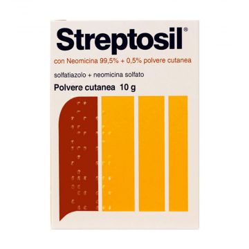 Streptosil Polvere con Neomicina | Flacone da 10 g