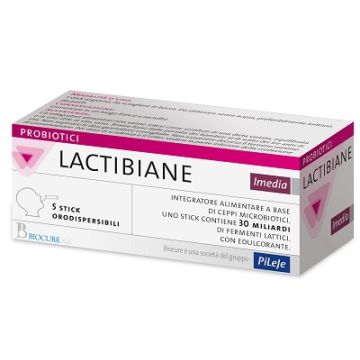 Lactibiane Imedia 5 stick | Equilibrio del microbiota alterato | BIOCURE 