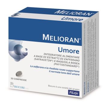 Melioran Umore 30cpr | Normale tono dell'umore | BIOCURE 