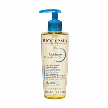 Atoderm - Huile De Douche 200ml/1000ml | Olio Doccia Nutriente | BIODERMA 