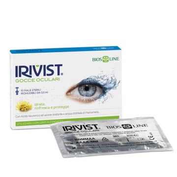 Irivist Gocce Oculari 10 fiale | Idrata, rifresca e protegge | BIOS LINE