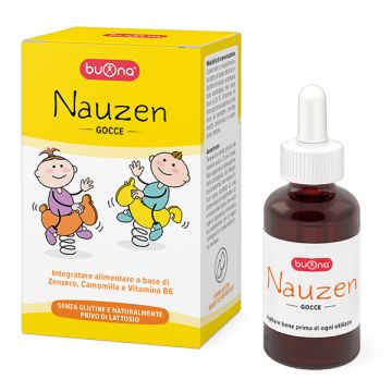 Nauzen Gocce 20ml | Antinausea ad azione calmante | BUONA