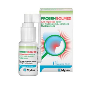 FrobenGolMed spray orale 8,75 mg per dose | Flacone da 15 ml