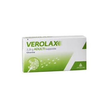 Verolax Adulti 2,25 g | 18 supposte glicerina