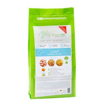 LIGHT 1,5 kg | Cibo secco pollo e riso per CANI | ORGANIC VET