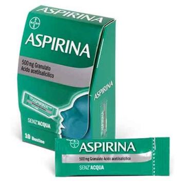 ASPIRINA 500 mg | 10 Bustine Senza Acqua