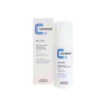 Gel Viso 50 ml | Crema ristrutturante e idratante | CERAMOL