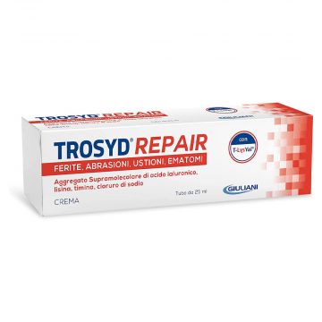 Trosyd Repair crema 25 ml | Rigenerante cutaneo per ferite, lesioni, scottature | TROSYD