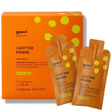 I Got The Power 10x25ml |Tonico donna  | GOOVI by Hunziker