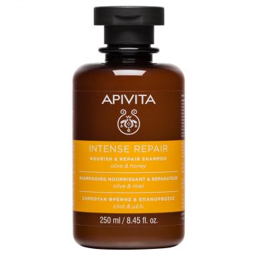 Shampoo Riparatore oilva e miele | Nourish & Repair 250 ml | APIVITA Capelli